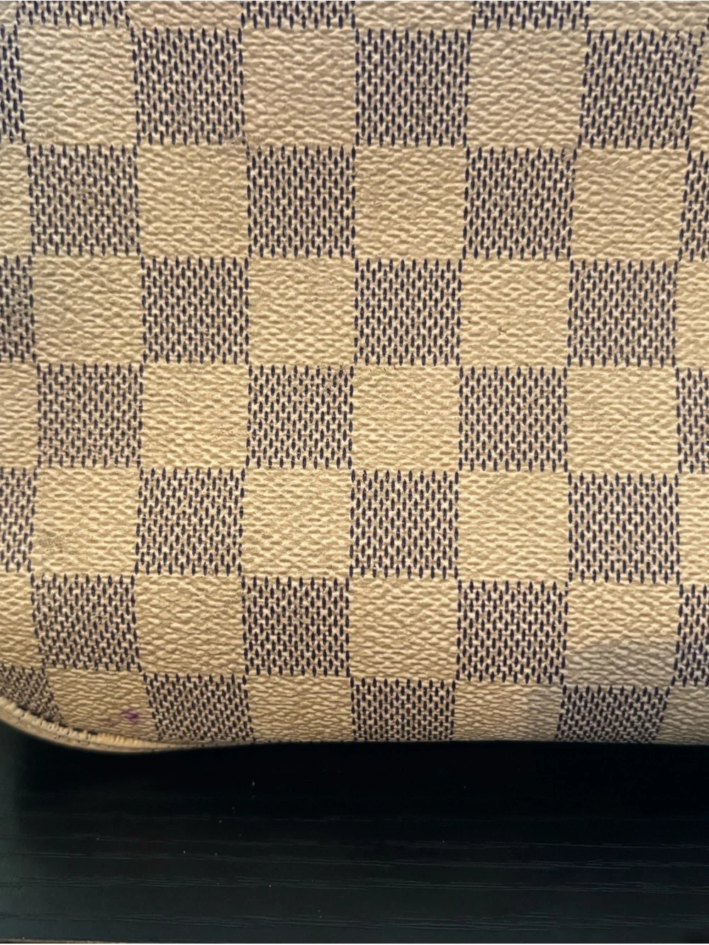 Authentic Louis Vuitton Neverfull MM – Damier Azur Canvas- please read